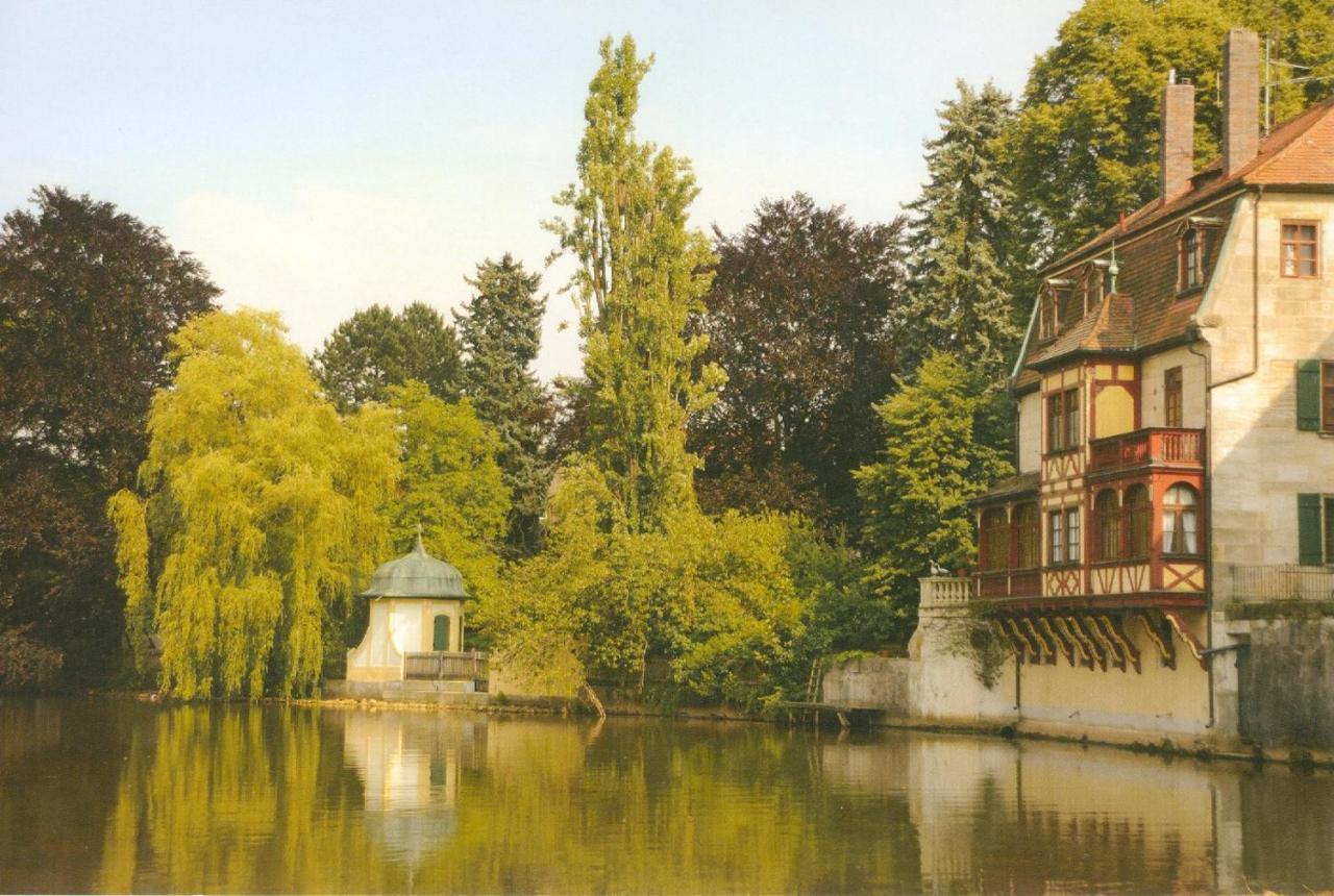 Villa am Fluss Lauf an der Pegnitz Esterno foto
