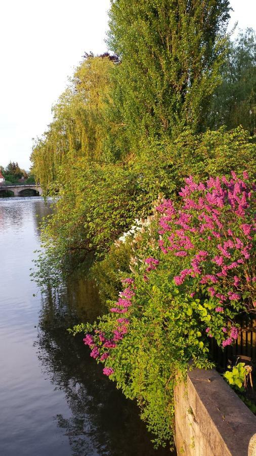 Villa am Fluss Lauf an der Pegnitz Esterno foto