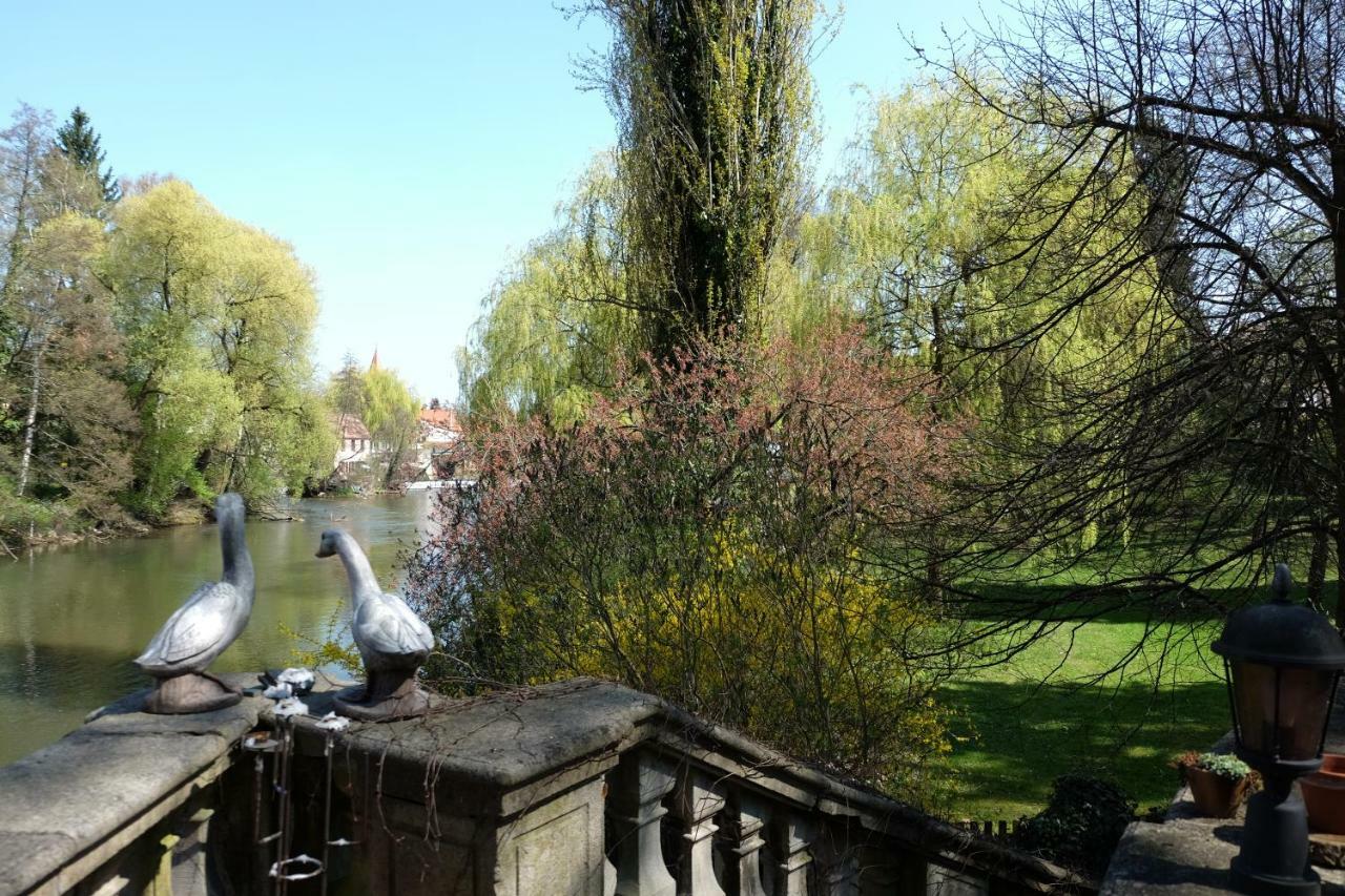 Villa am Fluss Lauf an der Pegnitz Esterno foto