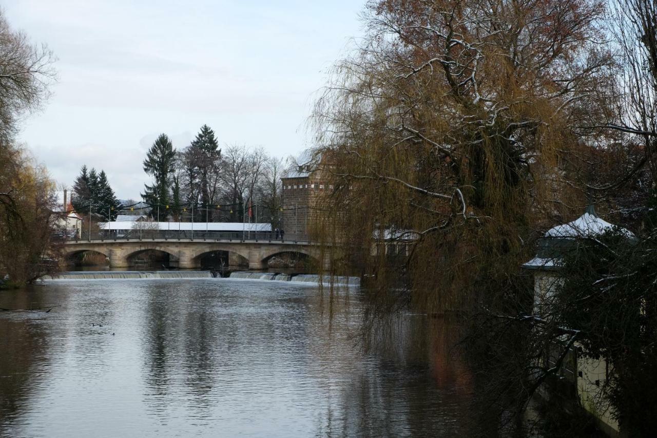 Villa am Fluss Lauf an der Pegnitz Esterno foto